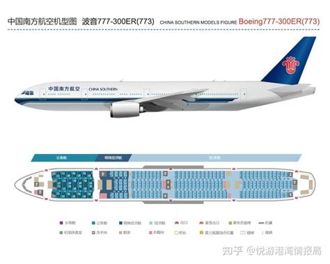 东航777-300座位图|Air China Boeing 777.